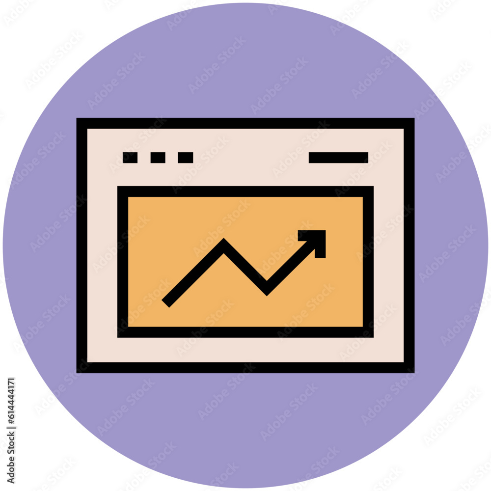Flat rounded icon of book Flat rounded icon of book