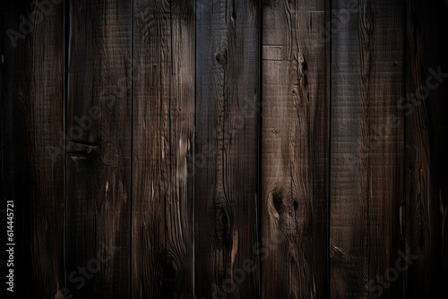 Vintage dark wood plank background. Rustic and abstract texture