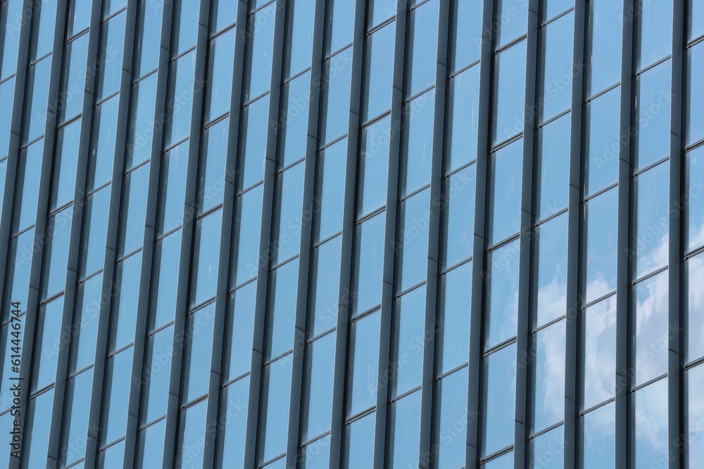 Glass business center windows. Office background. Glass business center windows. Office background.