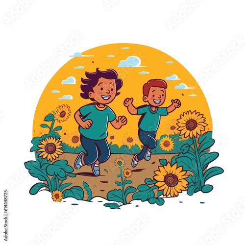 children in the park