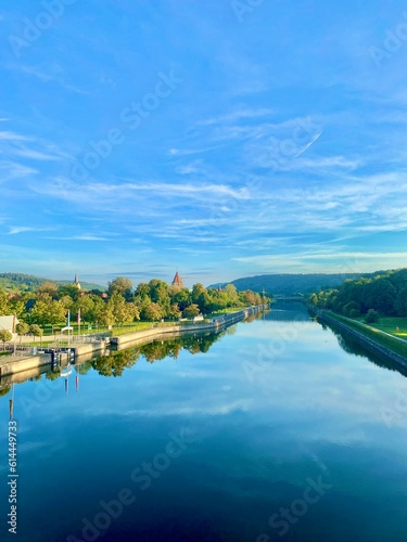 landscape with river and blue sky © Mare Alvares