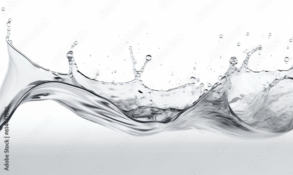 water splashing into the air on a white background with a white background and a black and white photo of water splashing into the air on a white background. generative ai water splashing into the air on a white background with a white background and a black and white photo of water splashing into the air on a white background. generative ai