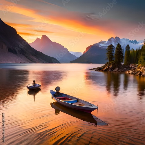 boat on the lake © Nuno