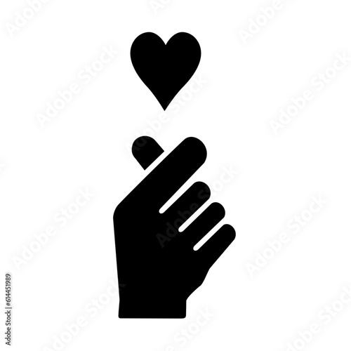 finger love icon