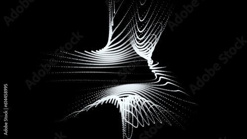 Groups of explosions and bursts of energy. Scattering galaxies, universes and stars. Gravitation curves of trajectories. Sea of information. Net point forms space power fabric. Light receding surface