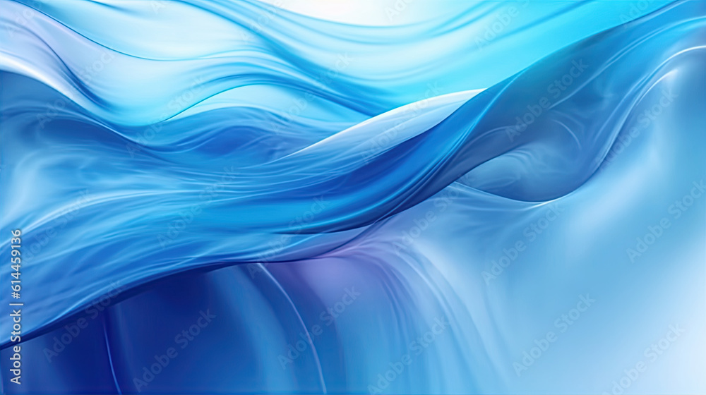 Fototapeta premium Abstract Water Background. Created with Generative AI