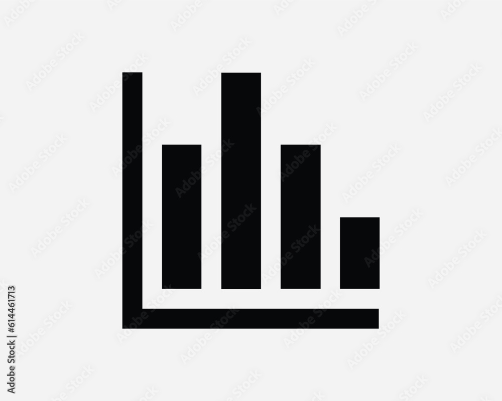 Bar Chart Icon. Diagram Business Finance Market Economy Data Statistic Report Black White Sign Symbol Illustration Artwork Graphic Clipart EPS Vector Bar Chart Icon. Diagram Business Finance Market Economy Data Statistic Report Black White Sign Symbol Illustration Artwork Graphic Clipart EPS Vector