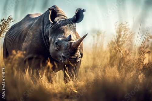 Rhino in the Wild - Generative AI