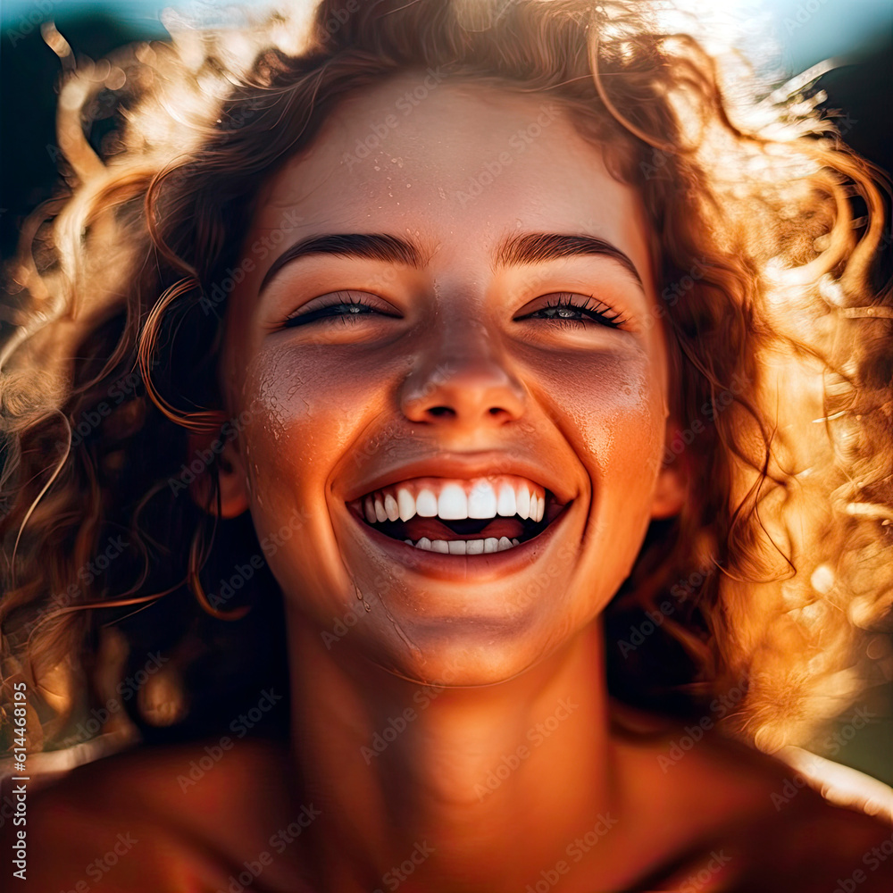 joyful face with a beaming smile, eyes sparkling with happiness, human emotions joyful face with a beaming smile, eyes sparkling with happiness, human emotions