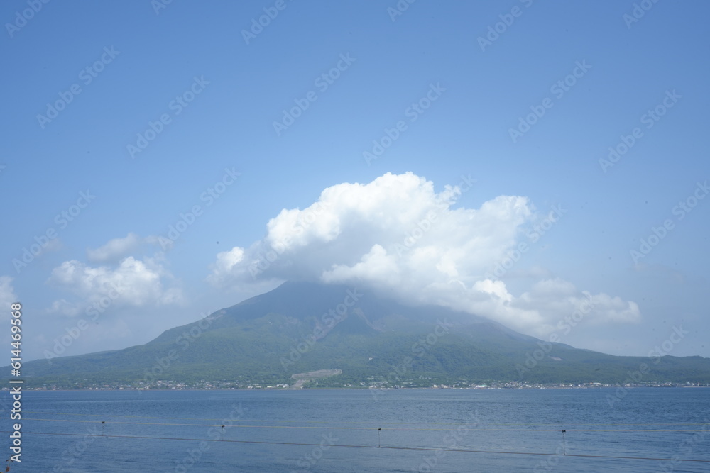 Sakurajima Volcano Mountain in Kagoshima, Japan - 日本 鹿児島 桜島