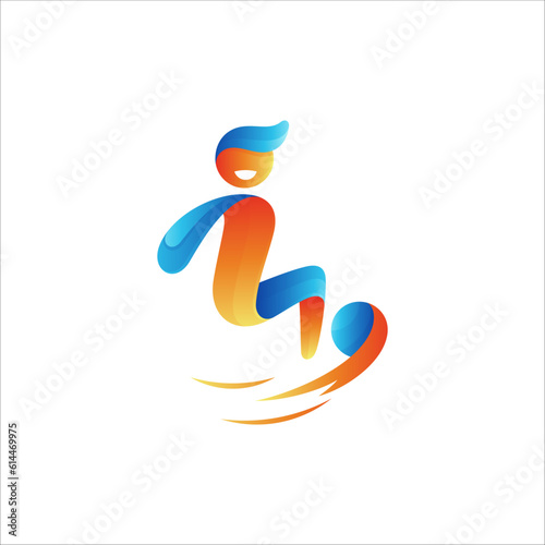 Children's football academy logo