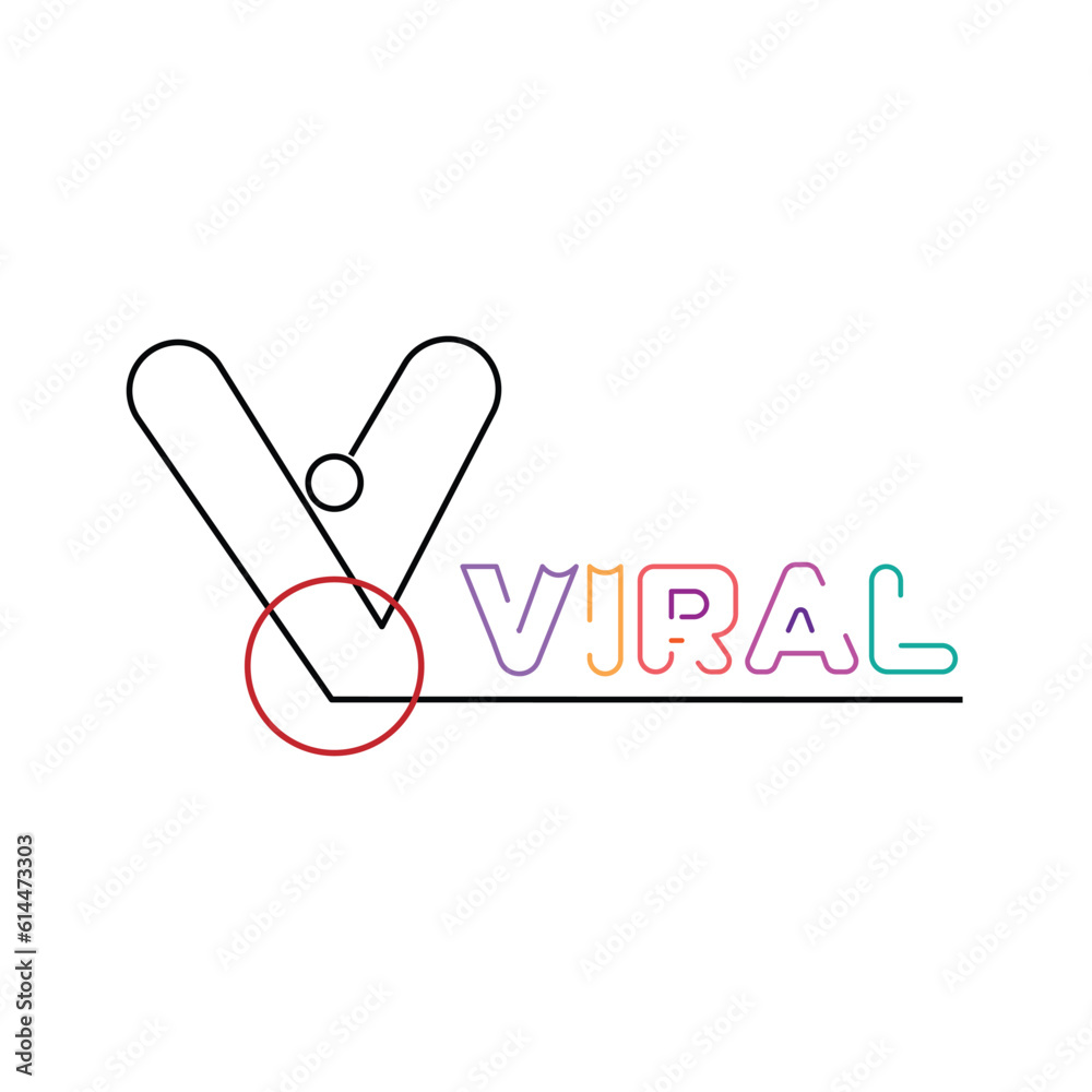 Logos are viral text. There are monograms f and v Logos are viral text. There are monograms f and v