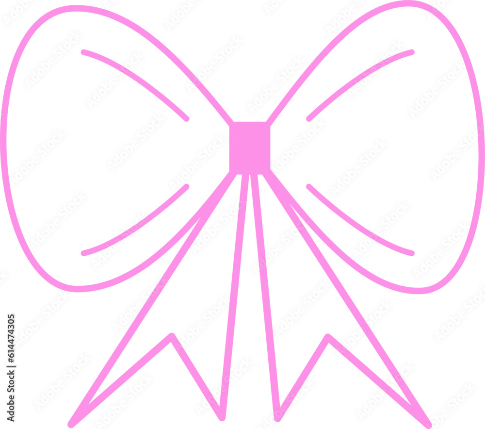 Naklejka premium Bow