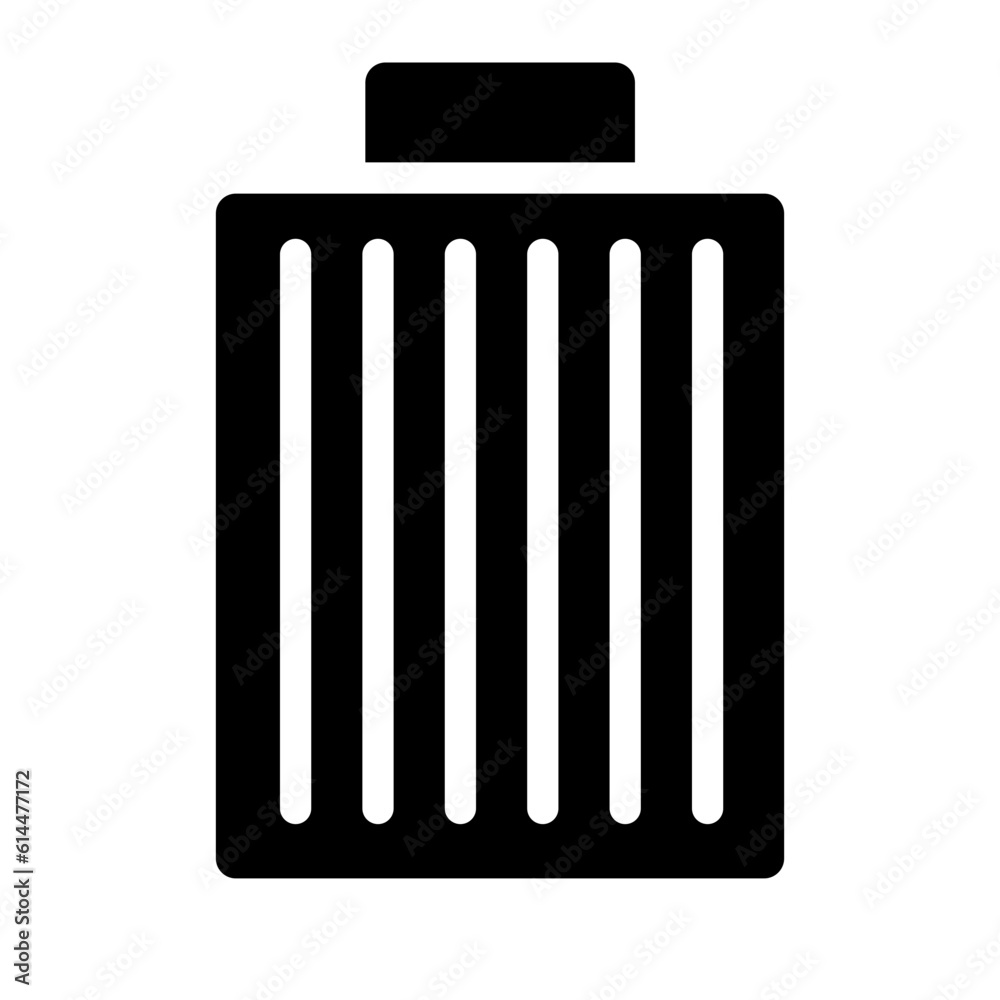 Suitcase Glyph Icon Style Suitcase Glyph Icon Style