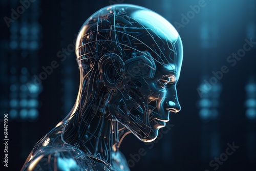 advanced artificial intelligence, ai generated, Generative AI