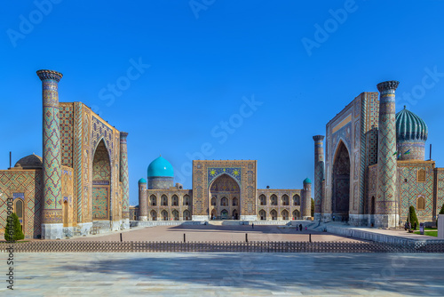 Registan square, Samarkand, Uzbekistan