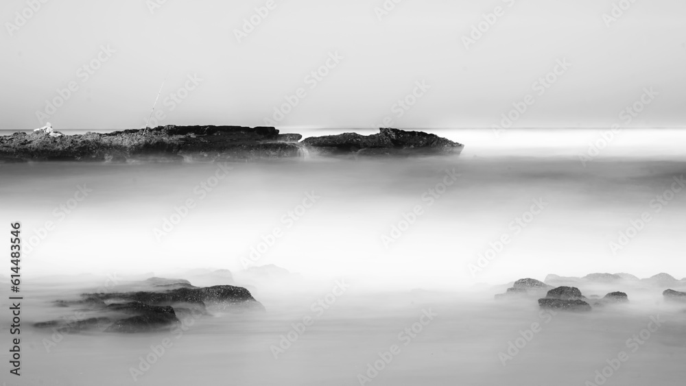 Obraz premium fog over the river