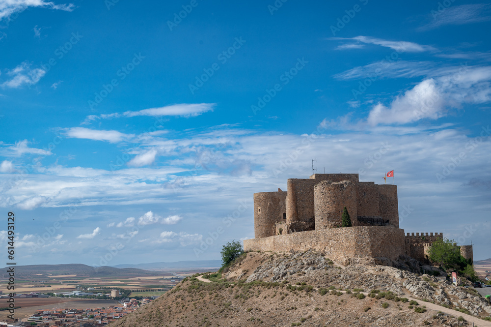 View of the castle of Cosuegra in Toledo (Spain)