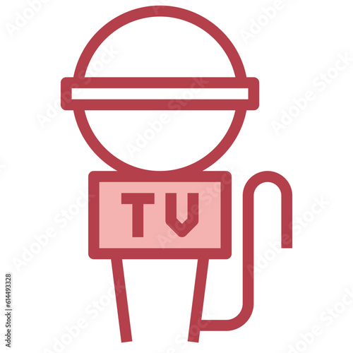 mass media line icon,linear,outline,graphic,illustration