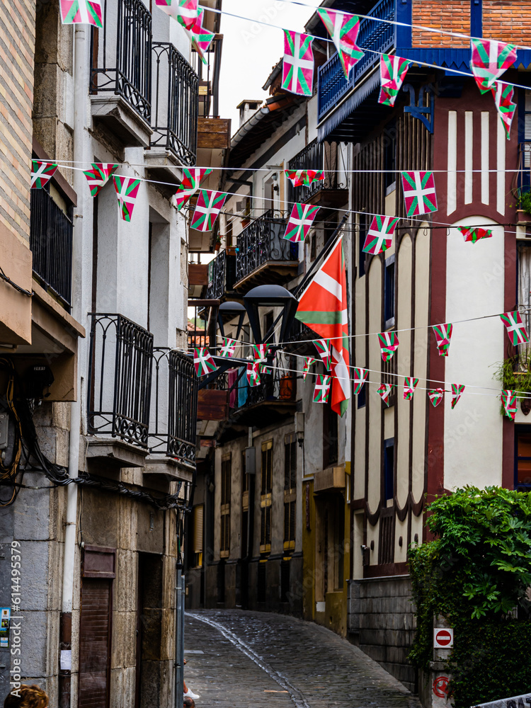 Streets of Mutriku, Guipúzcoa, Basque Country, Spain