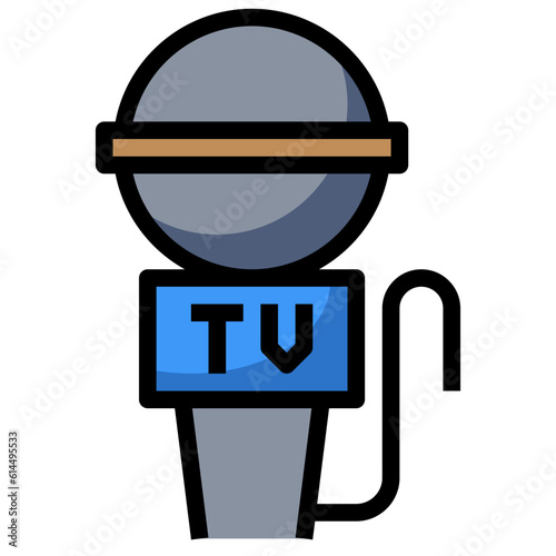 mass media line icon,linear,outline,graphic,illustration