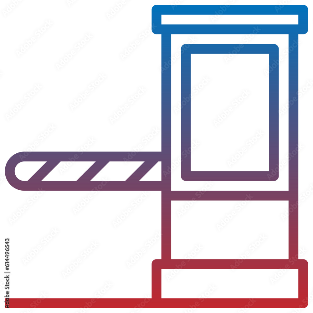 TOLL ROAD line icon,linear,outline,graphic,illustration TOLL ROAD line icon,linear,outline,graphic,illustration