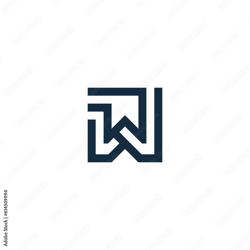 Letter W logo design vector with modern creative idea concept Letter W logo design vector with modern creative idea concept