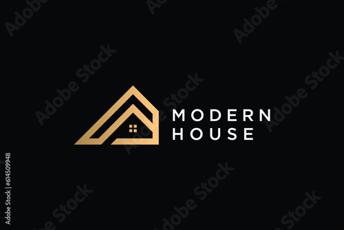Building logo design vector with modern idea