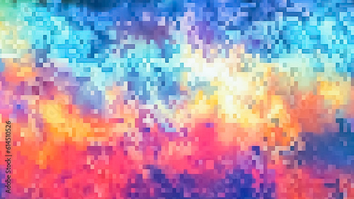 Seamless digital pixel glitch abstract error background overlay pattern. 