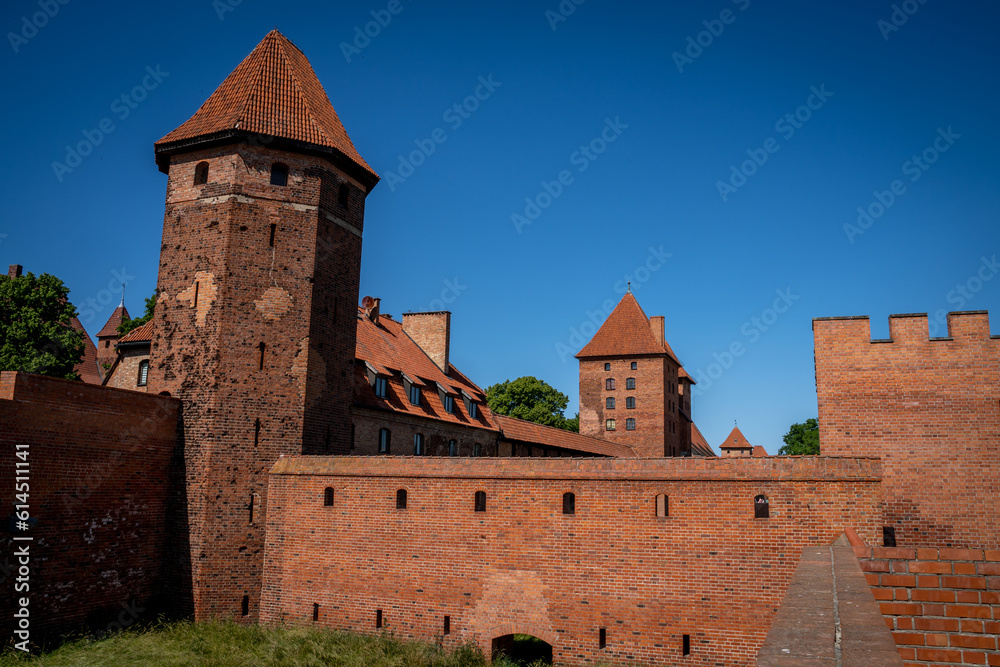 Teutonic Castle in Malbork. The former capital of the order. One of the largest castles in the world.
Teutonic Castle in Malbork. The former capital of the order. One of the largest castles in the world.