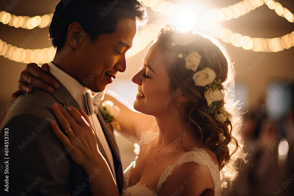 Intertwined Affection: A Close-Up of Dancing Partners. Generative AI Intertwined Affection: A Close-Up of Dancing Partners. Generative AI