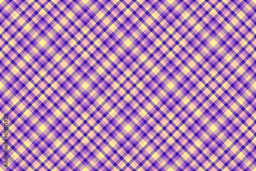 Fabric background vector of textile seamless check with a pattern tartan plaid texture.