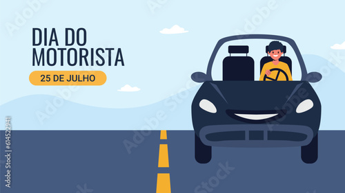 dia do motorista banner template