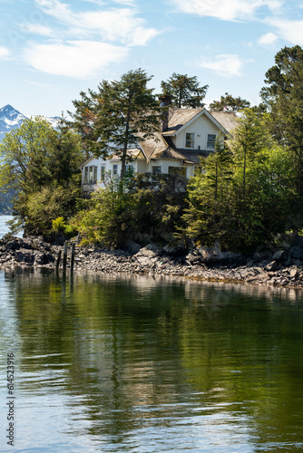 Scenic photograph of Alaska landscape 