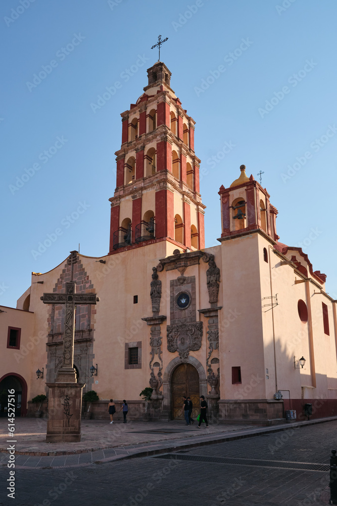 Templo de Santo Domingo en Queretaro México 