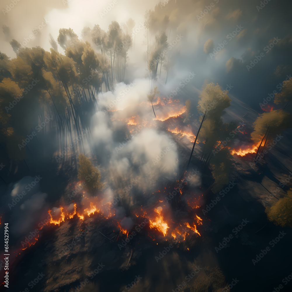 Burning Forest