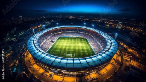 Photo top view of a soccer stadium © The Gentleman