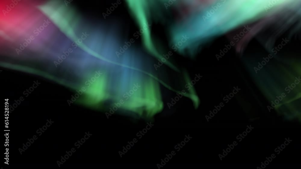 Aurora Loop Purple Green Red Aurora Loop Purple Green Red