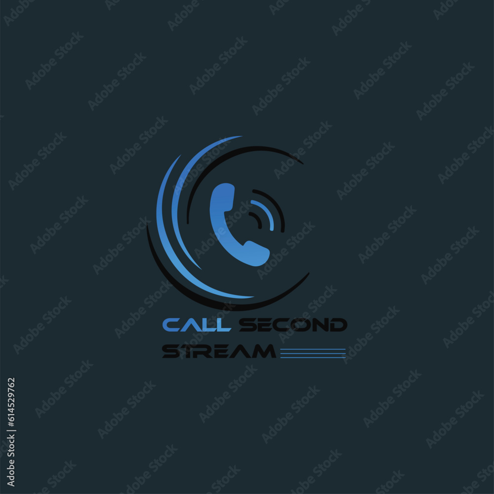Obraz premium call Second Stream logo
