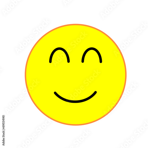 emotion emoji cute yellow smile