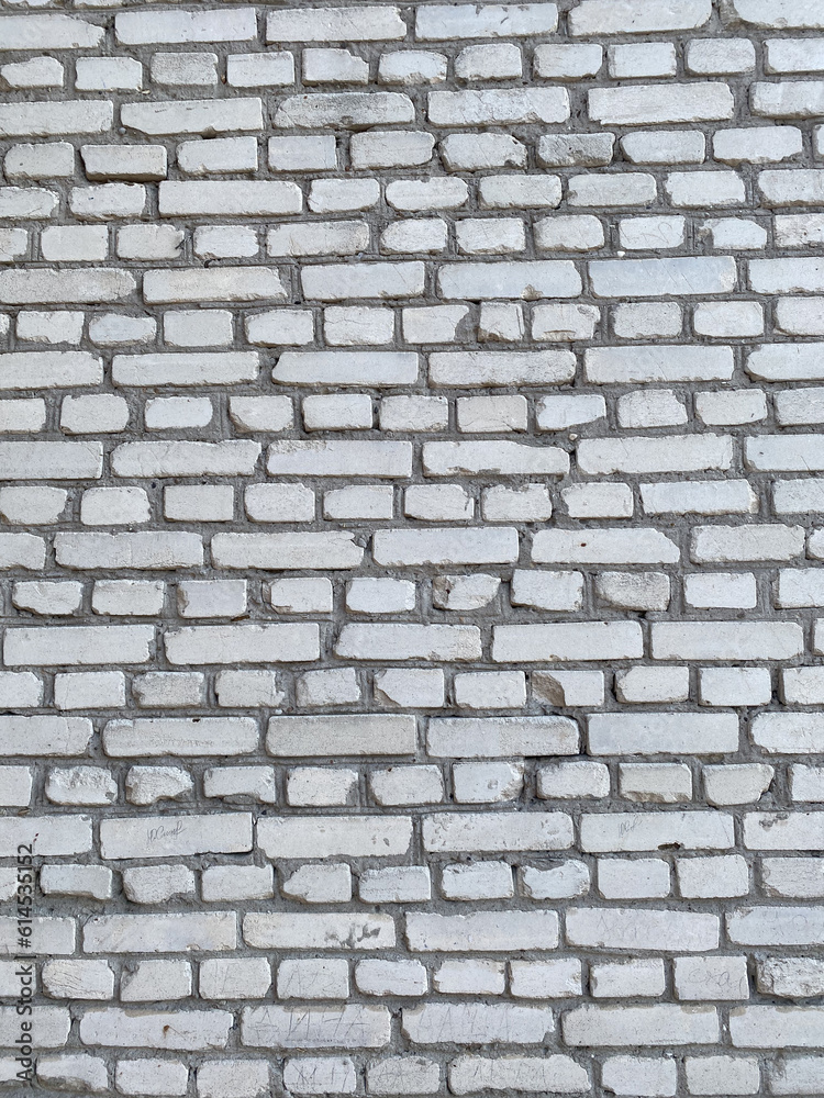 White brick wall, background, texture, relief White brick wall, background, texture, relief