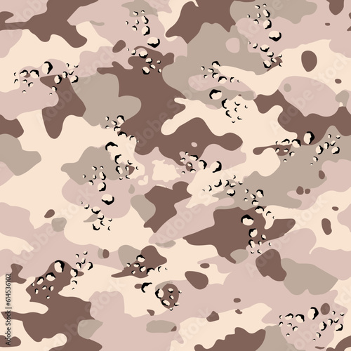 Seamless Desert Tans Camouflage Digital Paper VECTOR CAMO PINK EPS PNG SVG JPG. Scale to any size. Change colors in the textured pattern desktop wallpaper or sublimation pattern for fabric design.