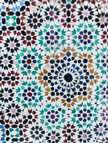 Texture of a mosaic tile surface © Krakenimages.com