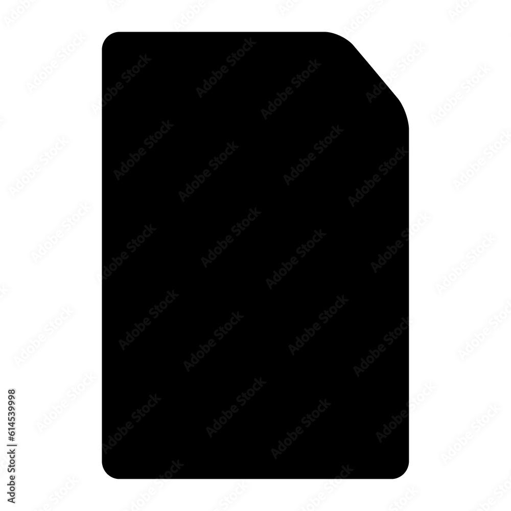 blank paper icon