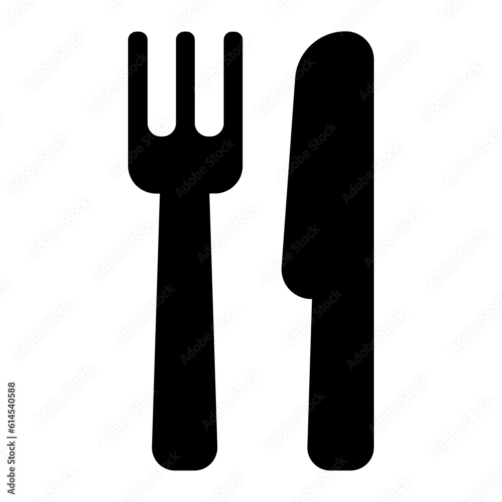 fork and knife icon