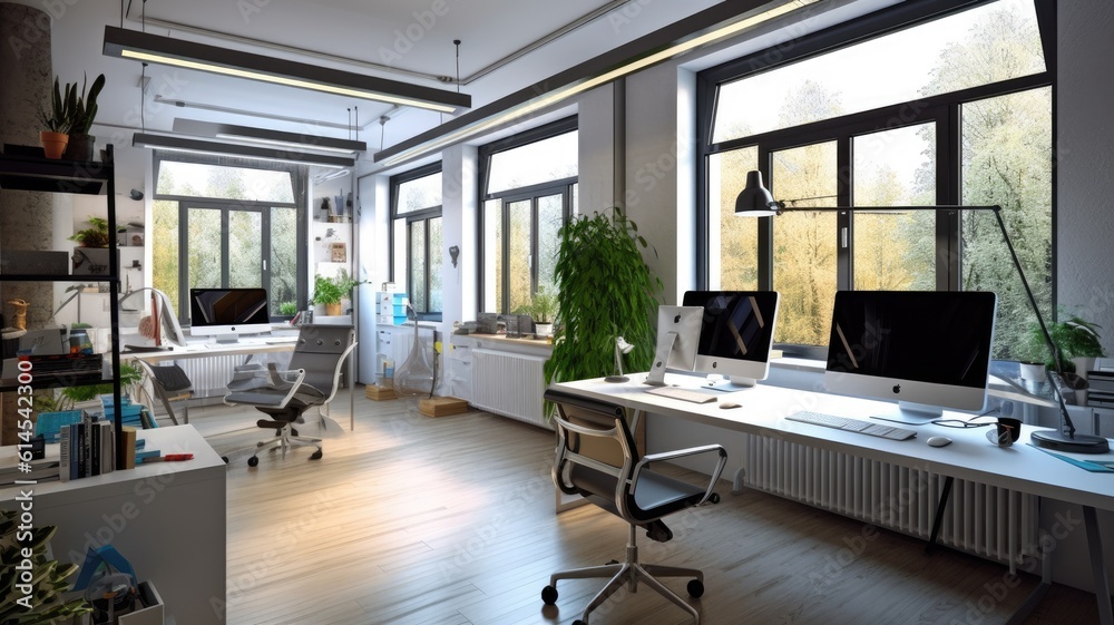 Foto de Inspiring office interior design Contemporary style Office ...
