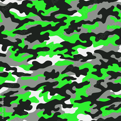 Seamless Camouflage Digital Paper VECTOR CAMO Green. EPS PNG SVG JPG files. Scale to any size. Change colors in the textured pattern desktop wallpaper or sublimation pattern for fabric design Printing