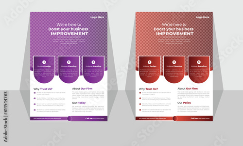 Incredible corporate stylish geometric shape template print design for the most recent multifunctional, minimal official company advertising magazine poster flyer.