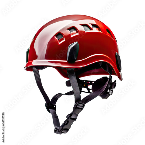 Red Climbing Helmet