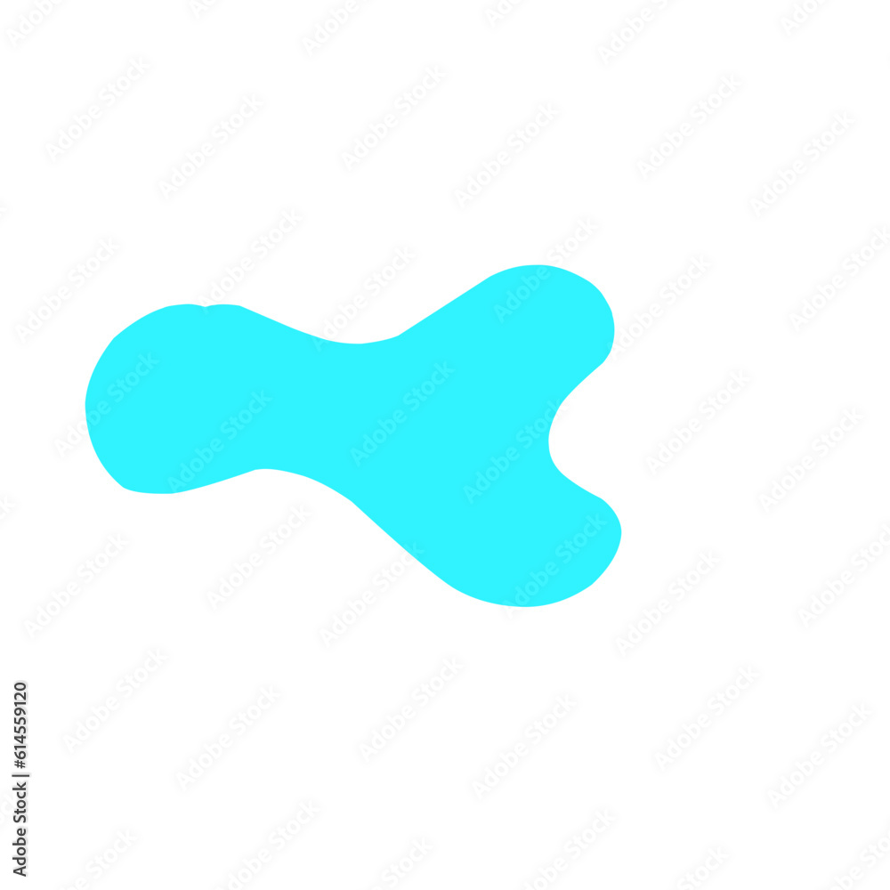 Abstract bloob shape Abstract bloob shape